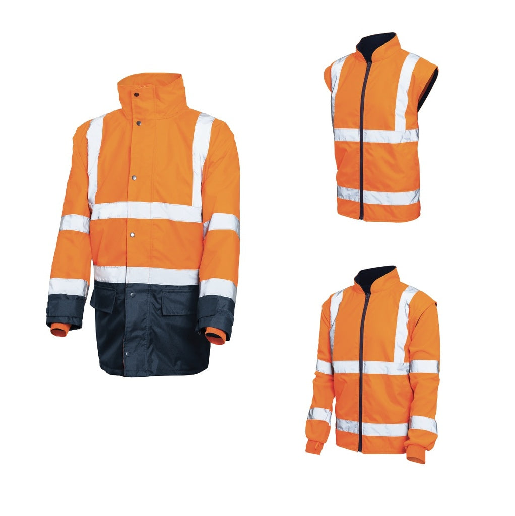 AG | REFLECT HV 5IN1 Parka oranje